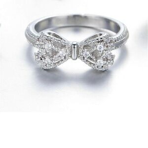 Sterling Silver Bow Ring